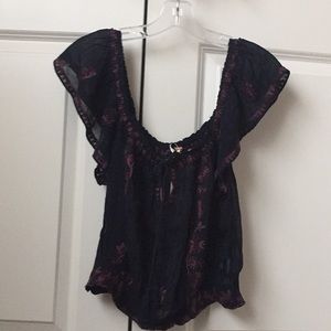 NEW free people Off the shoulder blouse